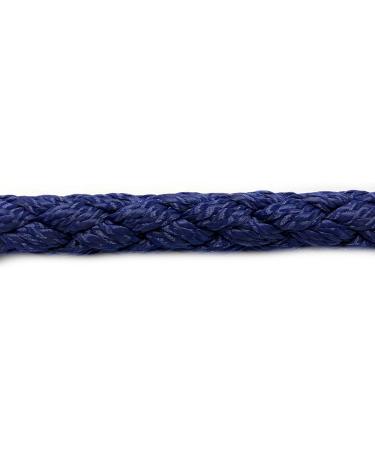 Adjustable Dog Exercise Line for Large Dogs up to 80 kg - 2.40m 2.80m 3.50m 5m | 17 Fabrics | Durable & Stable Navy Blue 4-Fold Design - Buy Online on SooperMarket.com