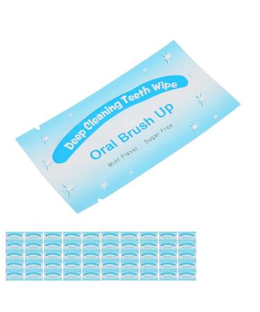 Dental Cleaning Wipes - Disposable Tooth Cleaning Wipes for Travel 50pcs Portable Dirt Removal Wipes - Buy Online on SooperMarket.com