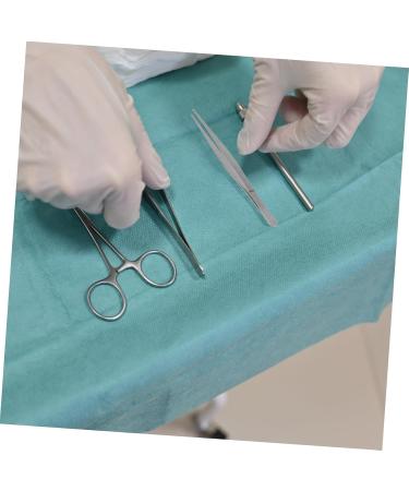 Beavorty 4pcs Tweezers Set - Jigsaw Round Head Stainless Steel Clips for Precision Work - Ideal for Crafting & DIY - Buy Online on SooperMarket.com