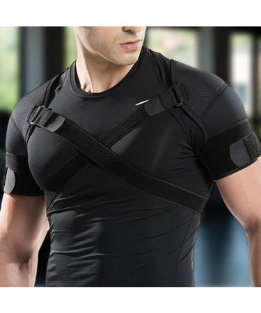 Shoulder Stability Brace Adjustable Shoulder Compression Shoulder Wrap Protector Breathable Compression Sleeve Shoulder Strap Brace Supportive Shoulder Wrap Multiuse Shoulder Brace XL - Buy Online on SooperMarket.com