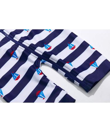 Bonverano Baby Boys Swimsuit | UPF 50+ Sun Protection | Full-Length Zipper | 2-3 Years Yawl - Buy Online on SooperMarket.com