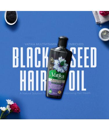 Dabur Vatika Ayurvedic Black Seed Enriched Hair Oil 200ml - Complete Hair Care - Buy Online on SooperMarket.com