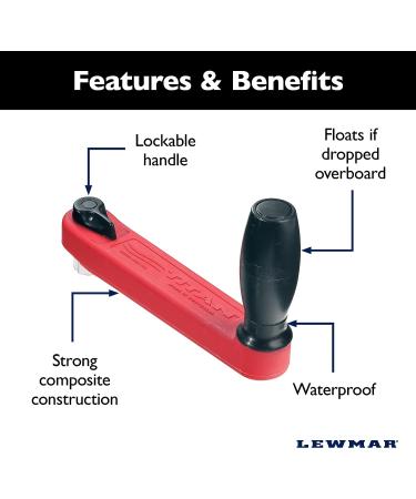 Lewmar 29145311 10 Prime Single Line/Infinite Red-L250R - Buy Online on SooperMarket.com