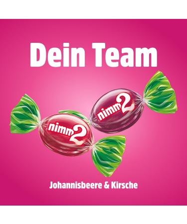 nimm2 Bonbons Red Fruits - 429g Filled Bonbons with Juice & Vitamins | Shop Internationally - Buy Online on SooperMarket.com