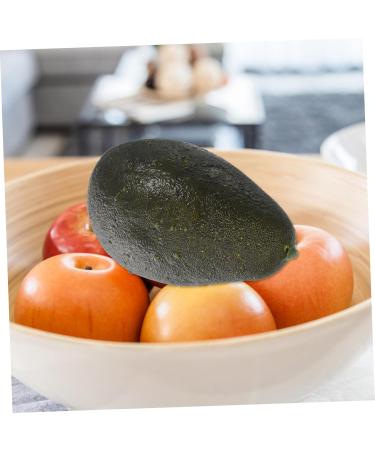 Warmhm 12 Pcs Imitation Avocado Desktop Avocado Ornament Toys for Kids Plastic Fruit Avocado Model Decorative Avocado Kid Toys Fake Fruit Fake Vegetables Grape Child Feel Glue - Buy Online on SooperMarket.com