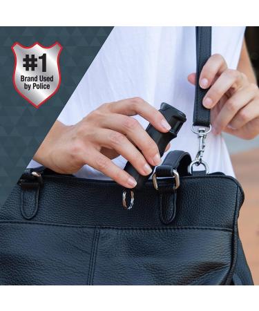 SABRE Ruger Pepper Gel - 25 Bursts, 12-Foot Range, UV Dye, Finger Grip, Key Ring - Black Pepper Spray - Buy Online on SooperMarket.com