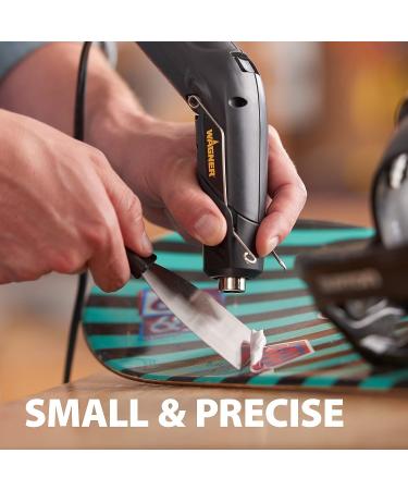 Wagner HT400 Electric Heat Gun Kit for Electrical Repair & Shrink Wrapping - Dual Temperature 680 F & 450 F - Ideal for Auto Body Work & Electric Wiring - Buy Online on SooperMarket.com