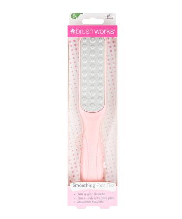 Brushworks Metal Foot File Pink & Silver 52 56 367