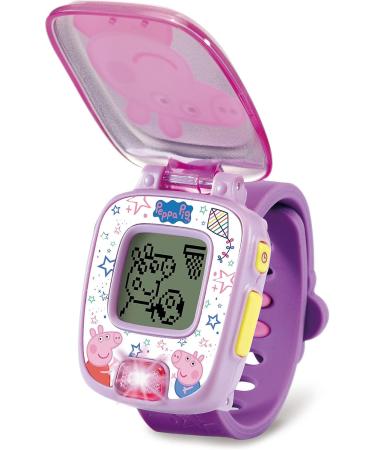 VTech 80-526004 Peppa's Learning Clock - Pink Interactive Toy for Kids | Shop Internationally - Buy Online on SooperMarket.com
