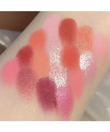 Pink Red Eyeshadow Palette - 16 Color Glitter Matte Eye Shadow for Women | Long Lasting, Highly Pigmented, Waterproof - Blendable Eye Makeup Palette (03 Pink Beauty) - Buy Online on SooperMarket.com