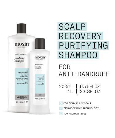 Nioxin Scalp Recovery Anti-Dandruff System Kit Shampoo - 6.7 fl oz | International Shipping Available - Buy Online on SooperMarket.com