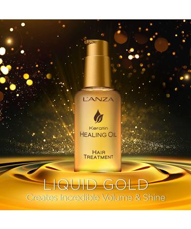 L'ANZA Keratin Healing Oil Treatment - Restores, Revives, and Nourishes Dry Damaged Hair & Scalp - 6.2 Fl Oz (Pack of 1) - Buy Online on SooperMarket.com