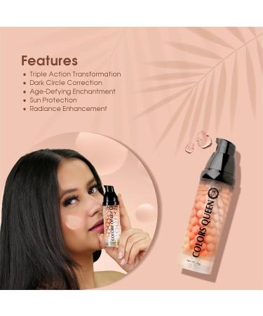 3 in 1 Facial Primer - 01 Orange 40g | Lightweight Long Lasting & Highly Moisturizing Formula | Long Lasting Primer for Face Makeup - Buy Online on SooperMarket.com