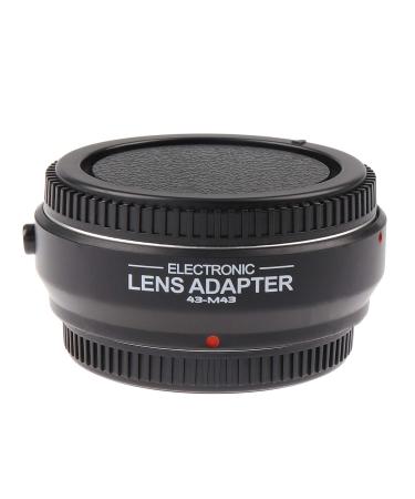 Foto4easy Electronic Auto Focus AF Lens Mount Adapter for Four Thirds (4/3) Mount Lens to Micro Four Thirds (MFT,M4/3) Mount Camera,Olympus OM-D E-M1 MarkII,E-M5 Panasonic GH3,GH4,GH5,GH5s DSLR Camera