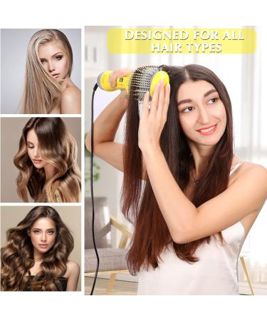 Savani Ionic Blow Dryer Brush: 4-in-1 Professional Hot Air Styler for Drying, Straightening, Volumizing, Combing - New - Buy Online on SooperMarket.com