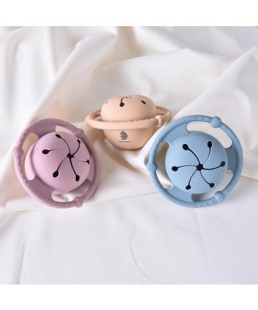 HOTABLE UFO Silicone Baby Snack Cup - Spill-Proof Toddler Container (Blue) - Buy Online on SooperMarket.com