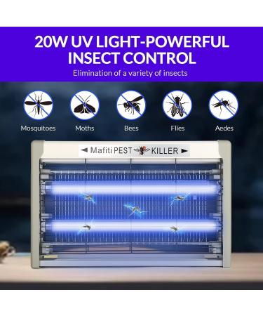 Buy 2-Pack 10W Replacement Lamps for Fly Destroyers & Mosquito Zappers - 20W Insect Killer Compatibility - Effective Mosquito Lamp Replacement - Buy Online on SooperMarket.com