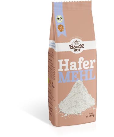 Bauckhof organic oat flour whole grain gluten-free Demeter (6 x 350 gr)