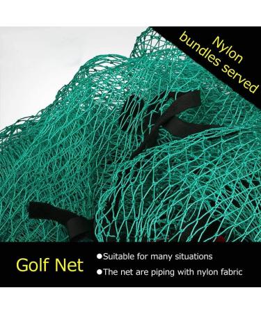 ASENVER Golf Ball Netting Impact Barrier - Indoor/Outdoor Hitting Practice Net - 10x3ft to 10x30ft - Buy Online on SooperMarket.com