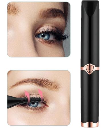 Wontool Eye Lash Hot Curler - Lash Styling Tool Rechargeable Lifting Curler | Electric Curling Tool Eyelash Device for Beauty Salon Business Trips Home Black - Buy Online on SooperMarket.com