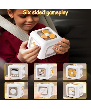 Spermuoy Busy Activity Cube - Montessori Toy for 1 Year Olds | International Shipping - Buy Online on SooperMarket.com