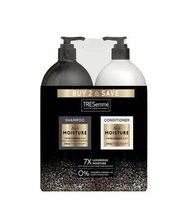 Tresemme moisture rich Shampoo & Conditioner (40 fl. oz.  2 pk.)
