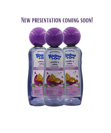 Ricitos de Oro Lavender Baby Shampoo 8.45 FL Oz 3-Pack - Gentle Cleansing for Babies with Natural Lavender - Buy Online on SooperMarket.com