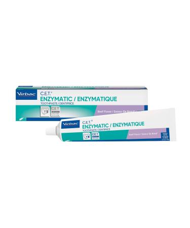 Virbac CET Enzymatic Toothpaste Eliminates Bad Breath by Removing Plaque and Tartar Buildup  Best Pet Dental Care Toothpaste