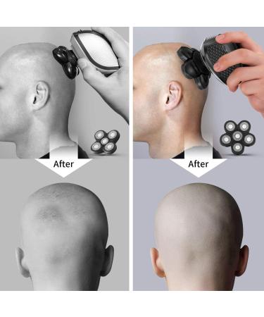 Upgraded 5-in-1 Bald Head Shaver & Grooming Kit for Men - Cordless, Waterproof Electric Razor - Buy Online on SooperMarket.com