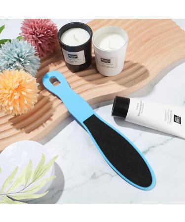 Double Sided Foot File Pedicure Foot Care Repair Tool Reusable Foot Scraper Hard Skin Remover Calluses Dead Skin Remover for Feet Foot Rasp File Foot Scrubber for Peel Wet Dry Cracked Feet Heel (Blue) - Buy Online on SooperMarket.com