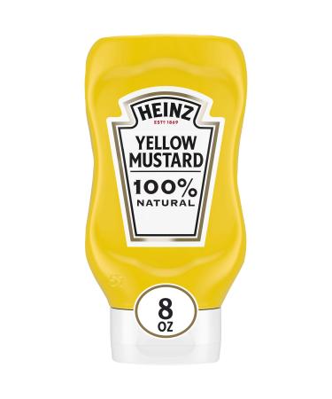 Heinz Yellow Mustard (8 oz Bottle)