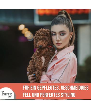 Furry Sensitive Dog Shampoo Perfume-Free Vegan All Fur Types Puppies & Dogs Made in Germany 250ml - Buy Online on SooperMarket.com