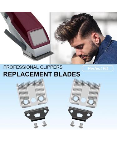 AUDOC Star Blade Replacement For Moser 1400 Lawn Mower | Stainless Steel Adjustable 0.7-3mm Pack of 2 - International Shipping Available - Buy Online on SooperMarket.com