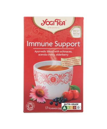 Yogi Tea Immune Support Organic Herbal Tea 17 x 2g