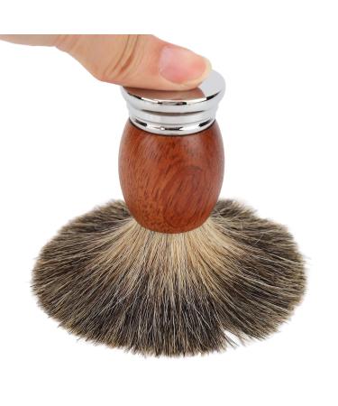 Ankroyu Men's Razor Brush - Ergonomic Wooden Handle for Professional Shaving | Soft Bristles Home Salon Tool - Buy Online on SooperMarket.com