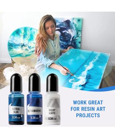 ALEXES 16 Colors Liquid Candle Dye & Epoxy Resin Colorant Set for Candle Making and Wax - Candle Dye Drops for Vibrant Results - Buy Online on SooperMarket.com