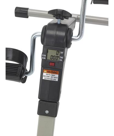 Drive Medical RTL10273 Folding Pedal Exerciser with Electronic Display - Black - Buy Online on SooperMarket.com