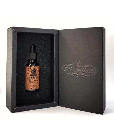 JTM Vintage Shipwood Suede Beard Oil - Premium Grooming for Men | International Shipping - Buy Online on SooperMarket.com