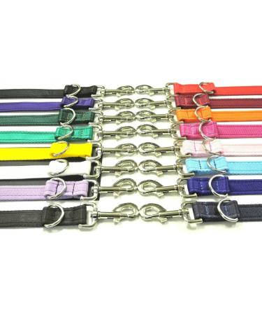 25mm Police Style Dog Training Leads Obedience Control Recall Leash Multi-Functional Double Ended (8ft (2.4m) Cerise) 8ft (2.4m) Long Cerise - Buy Online on SooperMarket.com