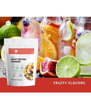 Kate Naturals Fruit Pectin for Canning Jam & Jelly - 12oz | 100% Natural Vegan Powder for Gummies, Jellies & Marmalades with Fiber - Buy Online on SooperMarket.com