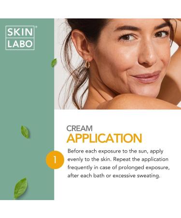 SkinLabo - Face Cream SPF 30 Protects from UVA and UVB Rays Prevents Photoaging and Dark Spots Antioxidant Action with Hyaluronic Acid Ethyl-Ascorbic Acid - 50 ml - Buy Online on SooperMarket.com