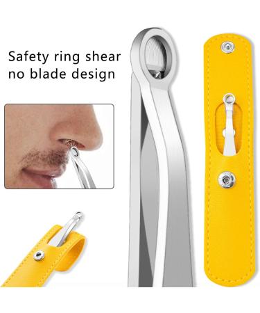 Universal Stainless Steel Tweezers & Nose Hair Cutter - Eyebrow Trimmers for Men & Women - Buy Online on SooperMarket.com