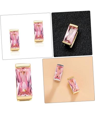 PACKOVE Hip Hop Teeth 2pcs Large Zircon Braces Bbq Fake Teeth Decor Mouth Grills Accessories Man European and American - Buy Online on SooperMarket.com