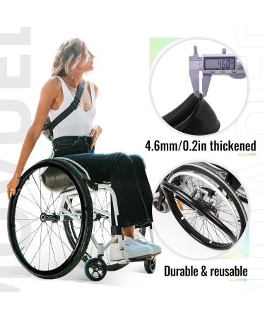 Wheelchair Wheel Covers Wheelchair Push Rim Covers Non-Slip Wear-Resistant Hand Push Cover Push Protective Cover 1pair Wheelchair Push Rim Covers 7 Colors(Pink 22 inches) 22 inches Pink - Buy Online on SooperMarket.com