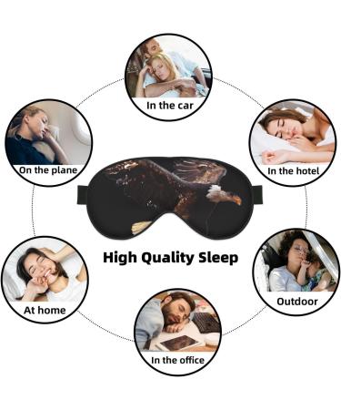 Eagle Soft Sleep Eye Mask | Breathable Female Eye Patch for Travel & Relaxation Shop Now - Buy Online on SooperMarket.com