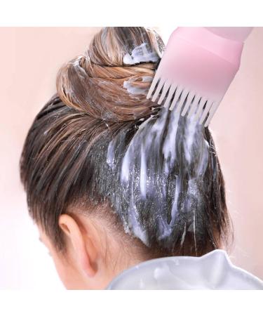 UNVOJL Hair Dye Brush Bottle Hair Root Comb Applicator Bottles Hair Dye Tools Applicator Brush BottlesÂ for Salon (White) - Buy Online on SooperMarket.com