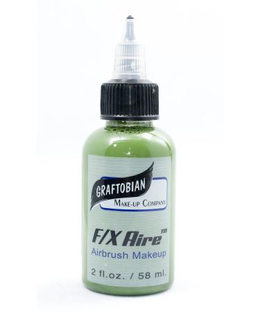 Graftobian F/X Aire Airbrush Make-Up - Green 2oz by Graftobian