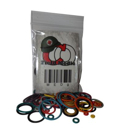 Captain O-Ring Field Medic Color Coded Master Paintball Oring Kit - 21 Sizes 63 Orings