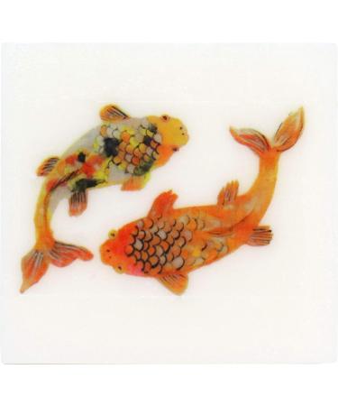 Buy Satsuma Scented Glycerin Soap with Koi Fish Design | International Shipping Available - Buy Online on SooperMarket.com