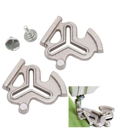 Industrial Sewing Machine Gauge Locator Computer Flat Car Synchronous Car Universal Multi-Function Sewing Machine Three Corner Guide Gauge Accessories with Screws